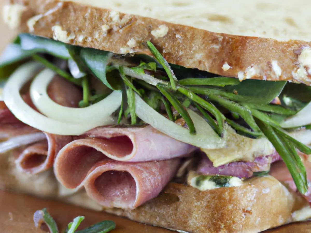 Rosemary Ham Lunch Sandwich Rosemary Ham Lunch Sandwich