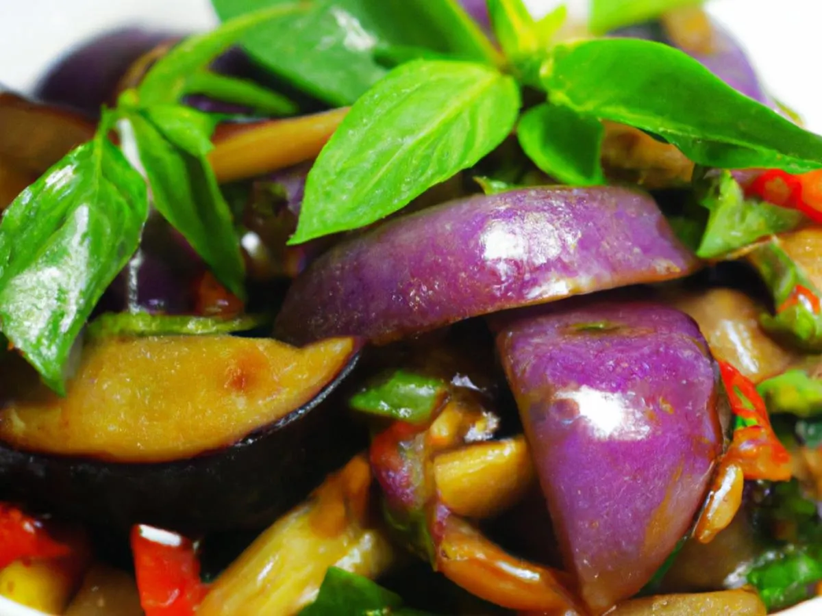 Eggplant Veggie (No Bell Peppers) Eggplant Veggie (No Bell Peppers)