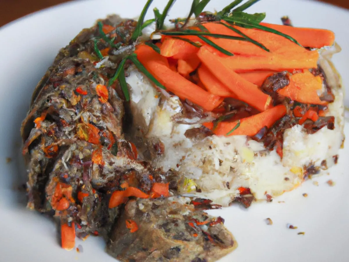 Vegan Duxelles Served with Rosemary Jasmine Rice & Roasted Carrots Vegan Duxelles Served with Rosemary Jasmine Rice & Roasted Carrots