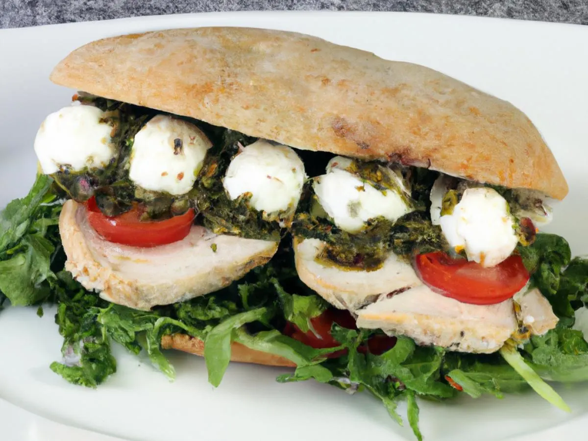 Gluten Free Grilled Chicken Mozzarella Sandwich Gluten Free Grilled Chicken Mozzarella Sandwich