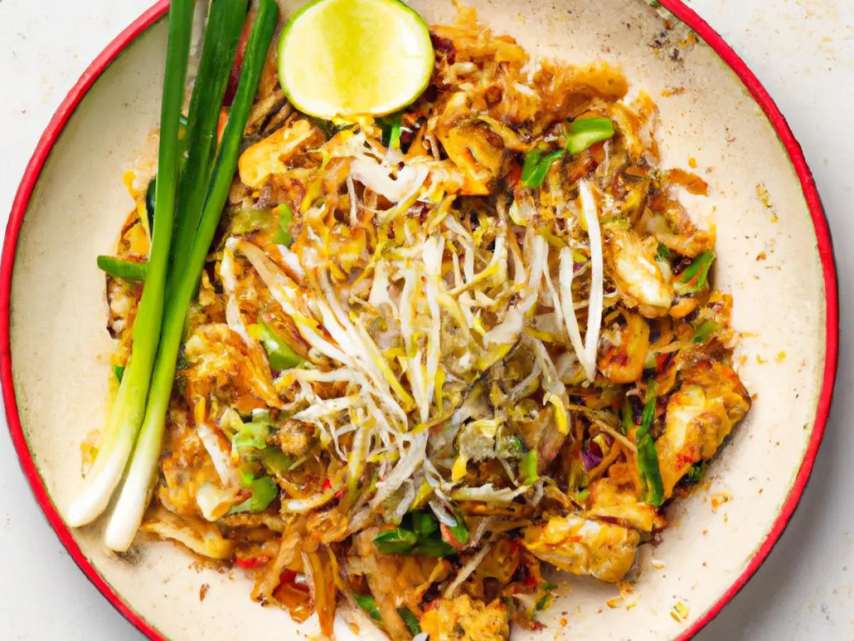 Burmese Pad Thai with Chicken Burmese Pad Thai with Chicken