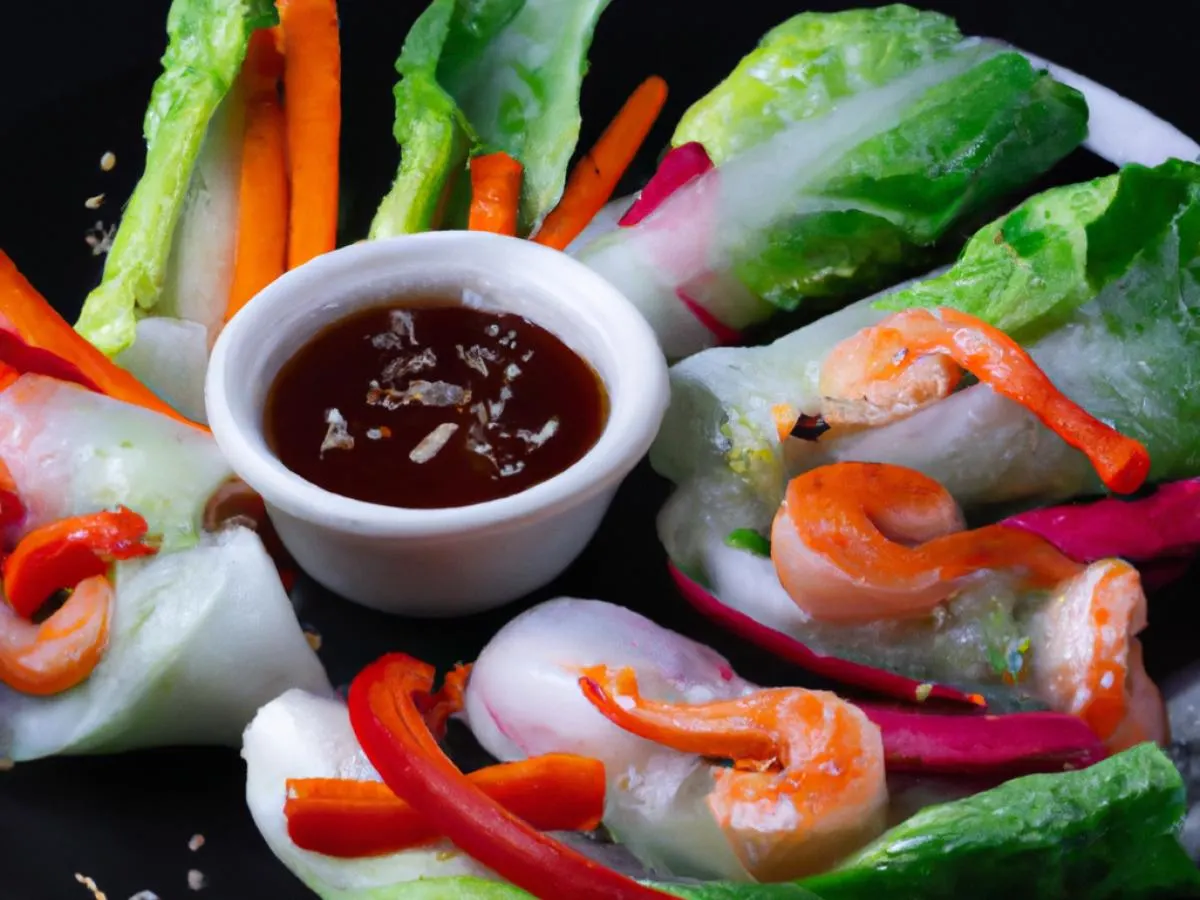 Lettuce Cups with Shrimp Lettuce Cups with Shrimp