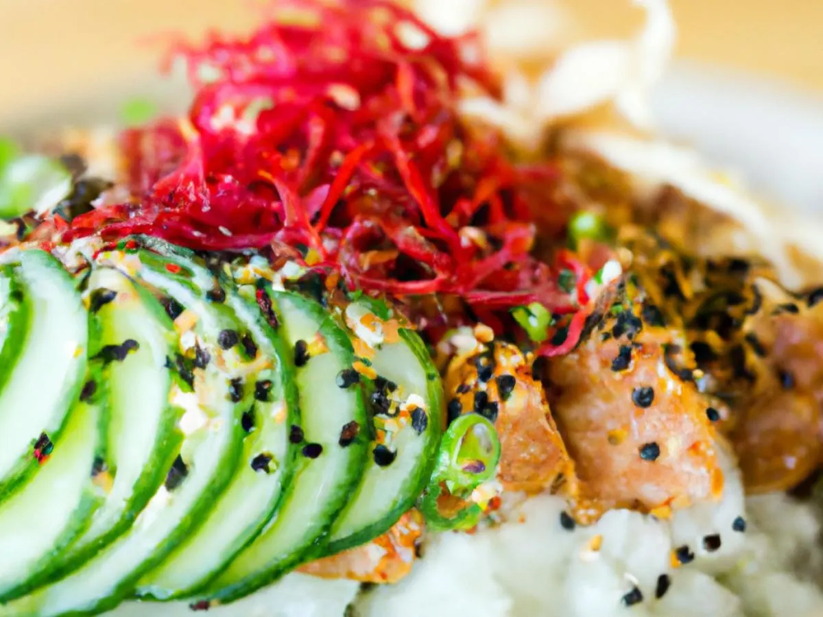 Regular Spicy Ahi over White Rice Regular Spicy Ahi over White Rice