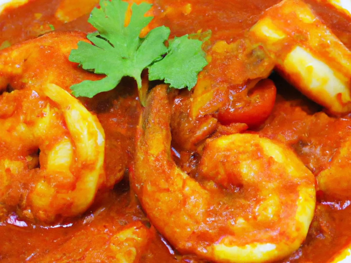 Medium Shrimp Curry Medium Shrimp Curry