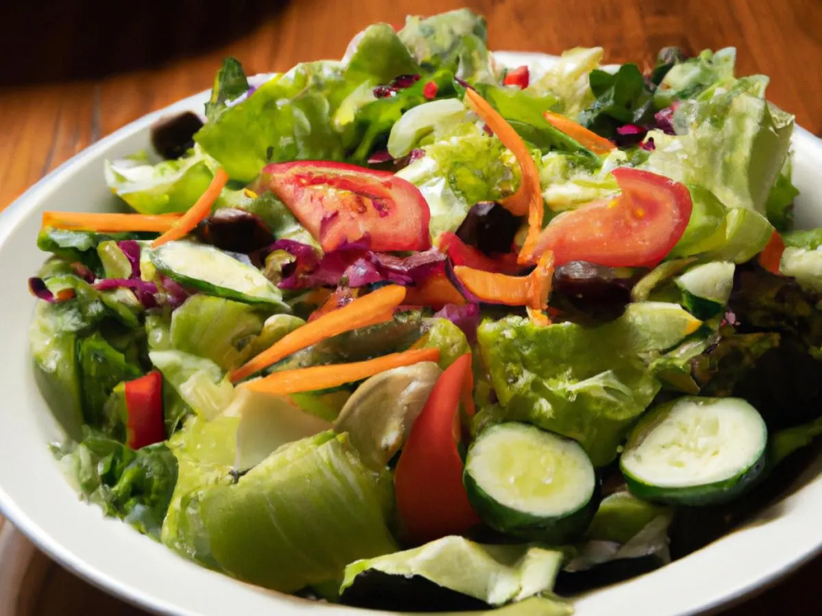 Tossed Mixed Salad Tossed Mixed Salad
