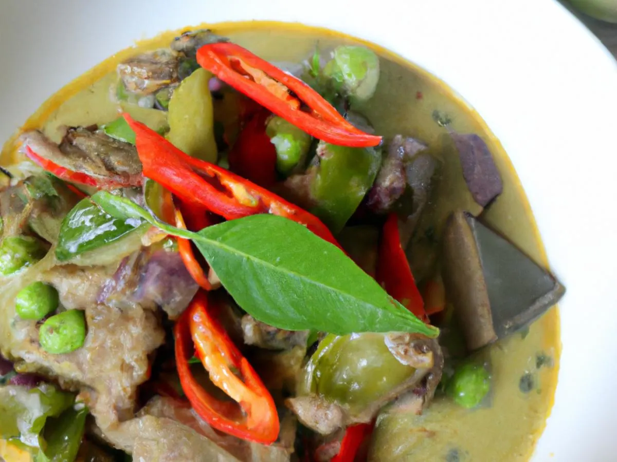 Green Curry Beef Green Curry Beef
