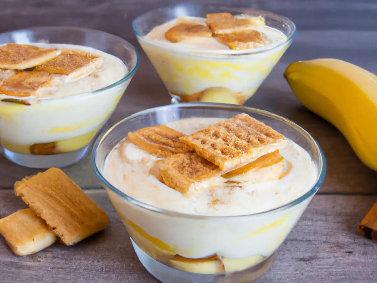 Individually Packaged Side: Banana Wafers Pudding