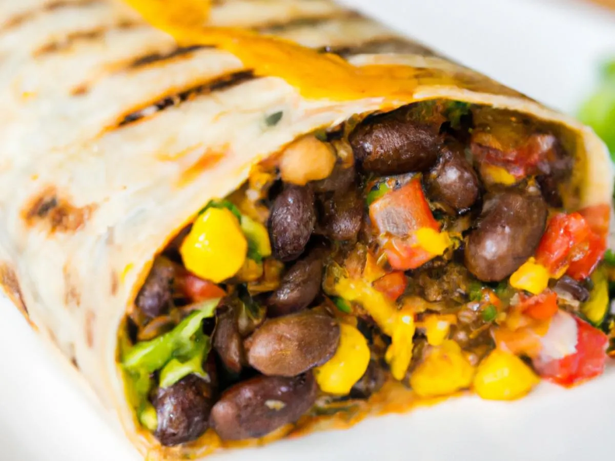Brazilian Beyond Meat Burrito with Pinto Beans Brazilian Beyond Meat Burrito with Pinto Beans