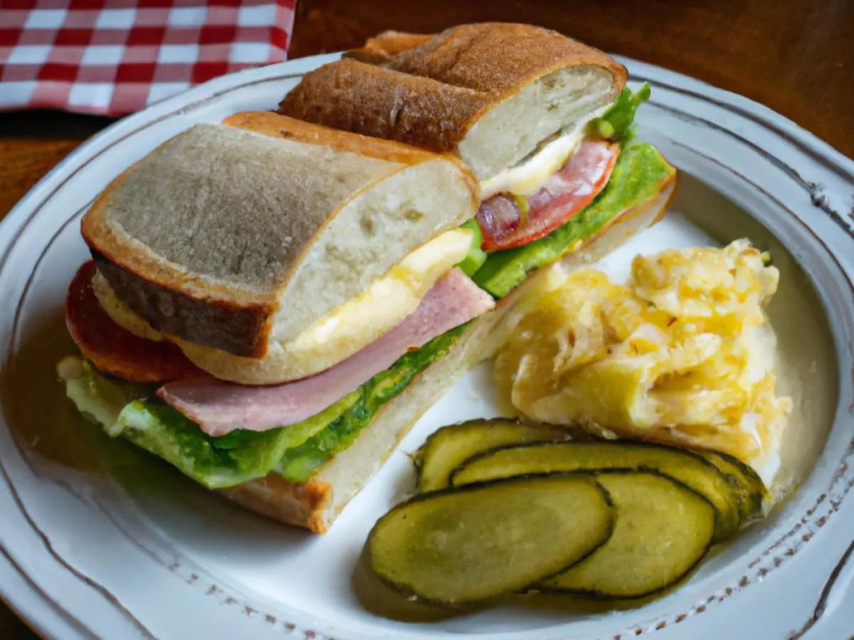 Ham & Swiss Sandwich Boxed Lunch Ham & Swiss Sandwich Boxed Lunch