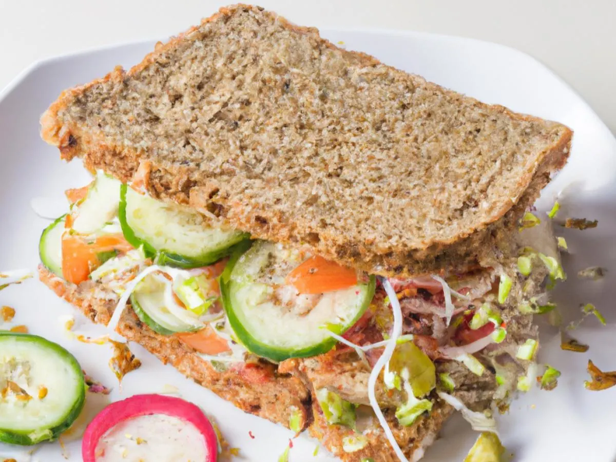 Vegan Veggie Sandwich Boxed Lunch Vegan Veggie Sandwich Boxed Lunch