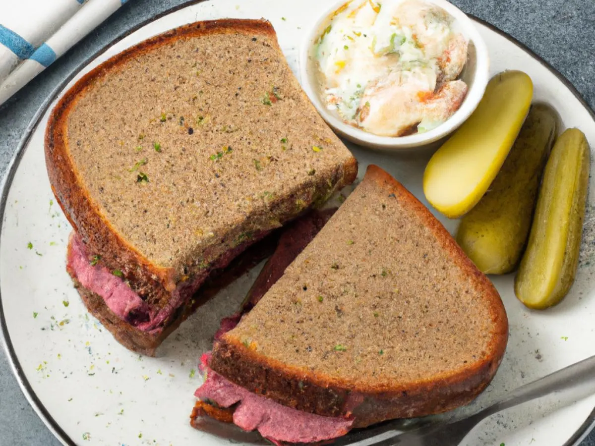 Corned Beef Sandwich Boxed Lunch Corned Beef Sandwich Boxed Lunch