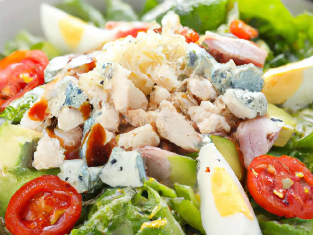 Cobb Salad with Italian Dressing Cobb Salad with Italian Dressing