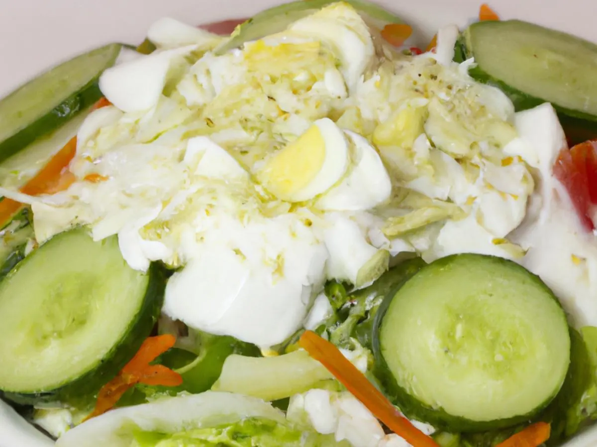 House Salad with Ranch Dressing House Salad with Ranch Dressing