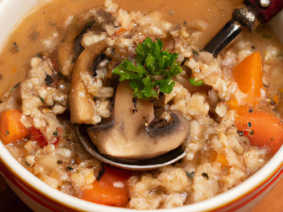 8oz Mushroom Barley Soup 8oz Mushroom Barley Soup