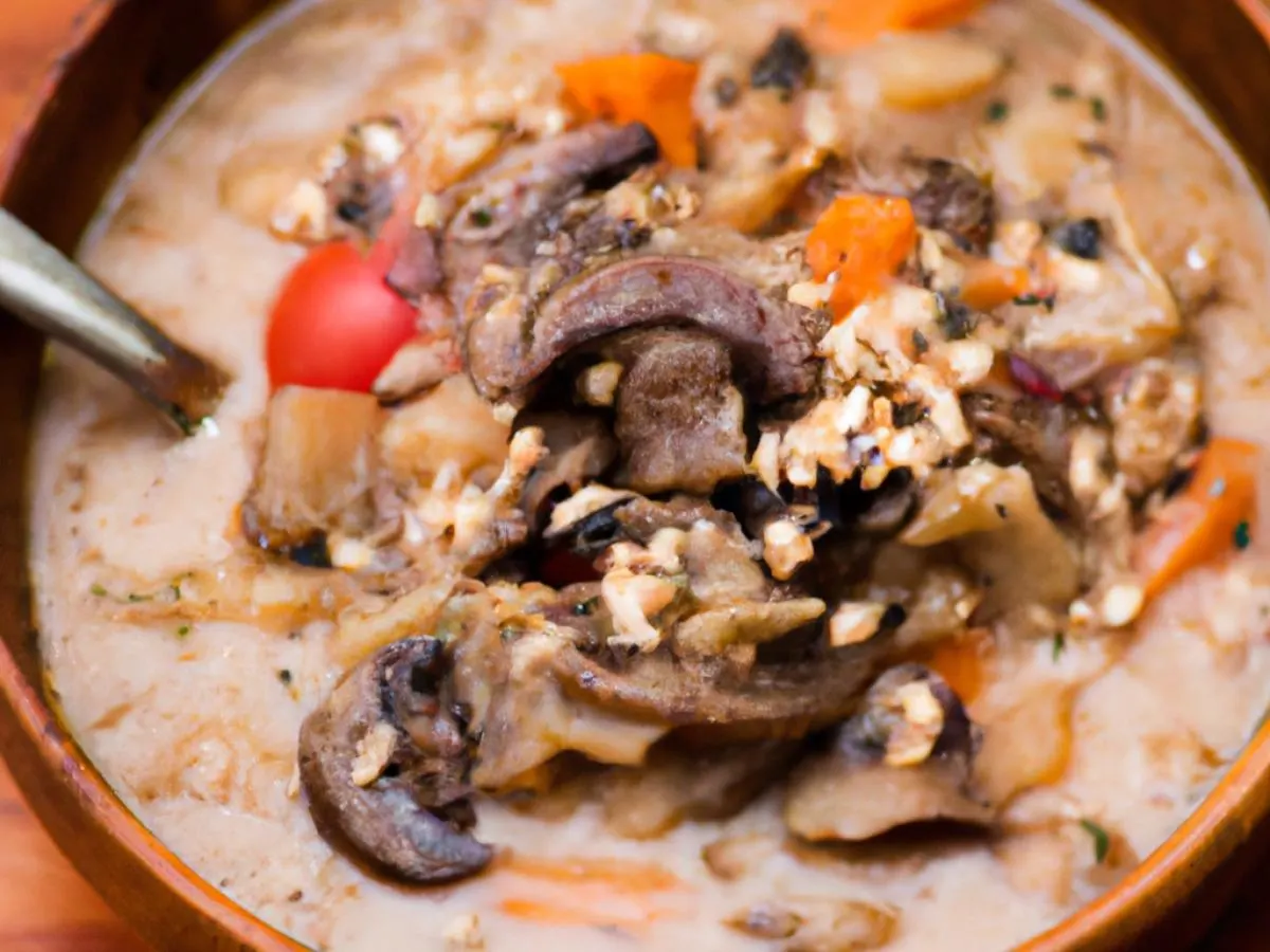 16oz Mushroom Barley Soup 16oz Mushroom Barley Soup