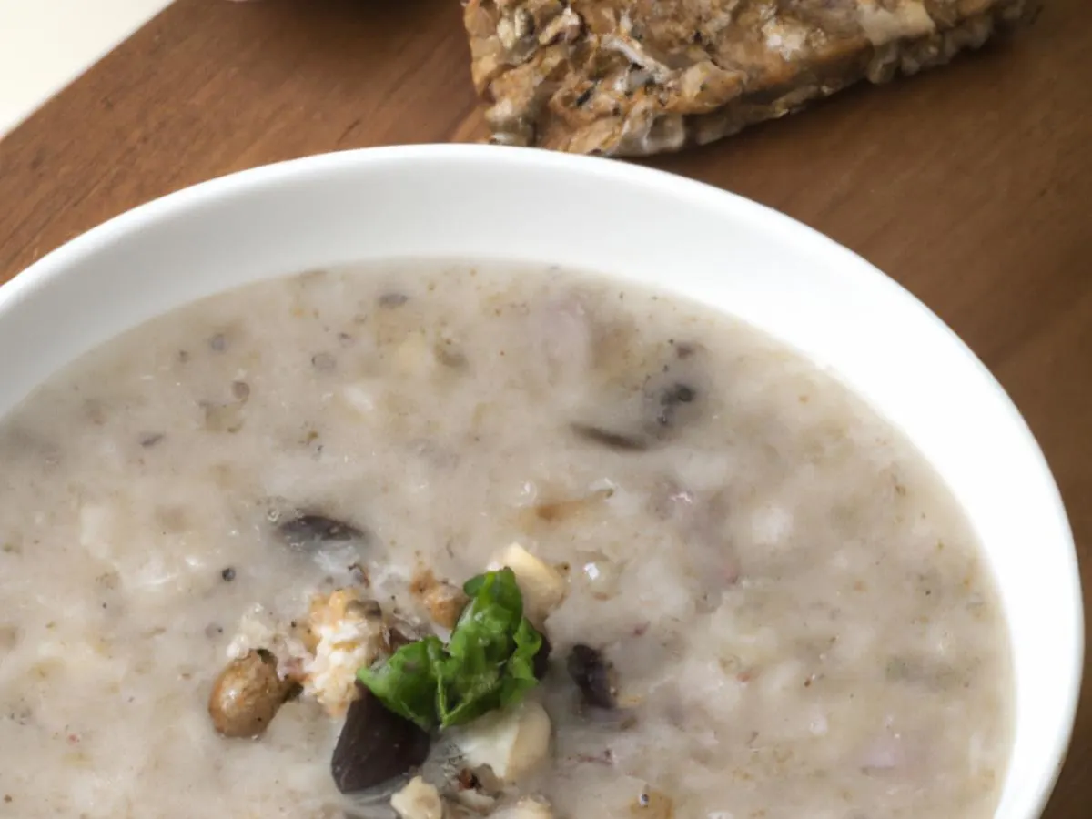 32 floz Mushroom Barley Soup 32 floz Mushroom Barley Soup