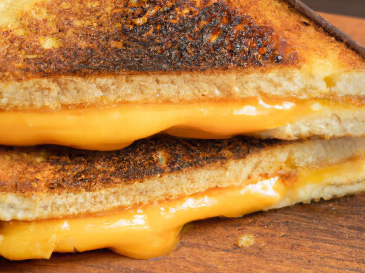 Grilled Cheese with American Cheese on Gluten Free Bread Grilled Cheese with American Cheese on Gluten Free Bread