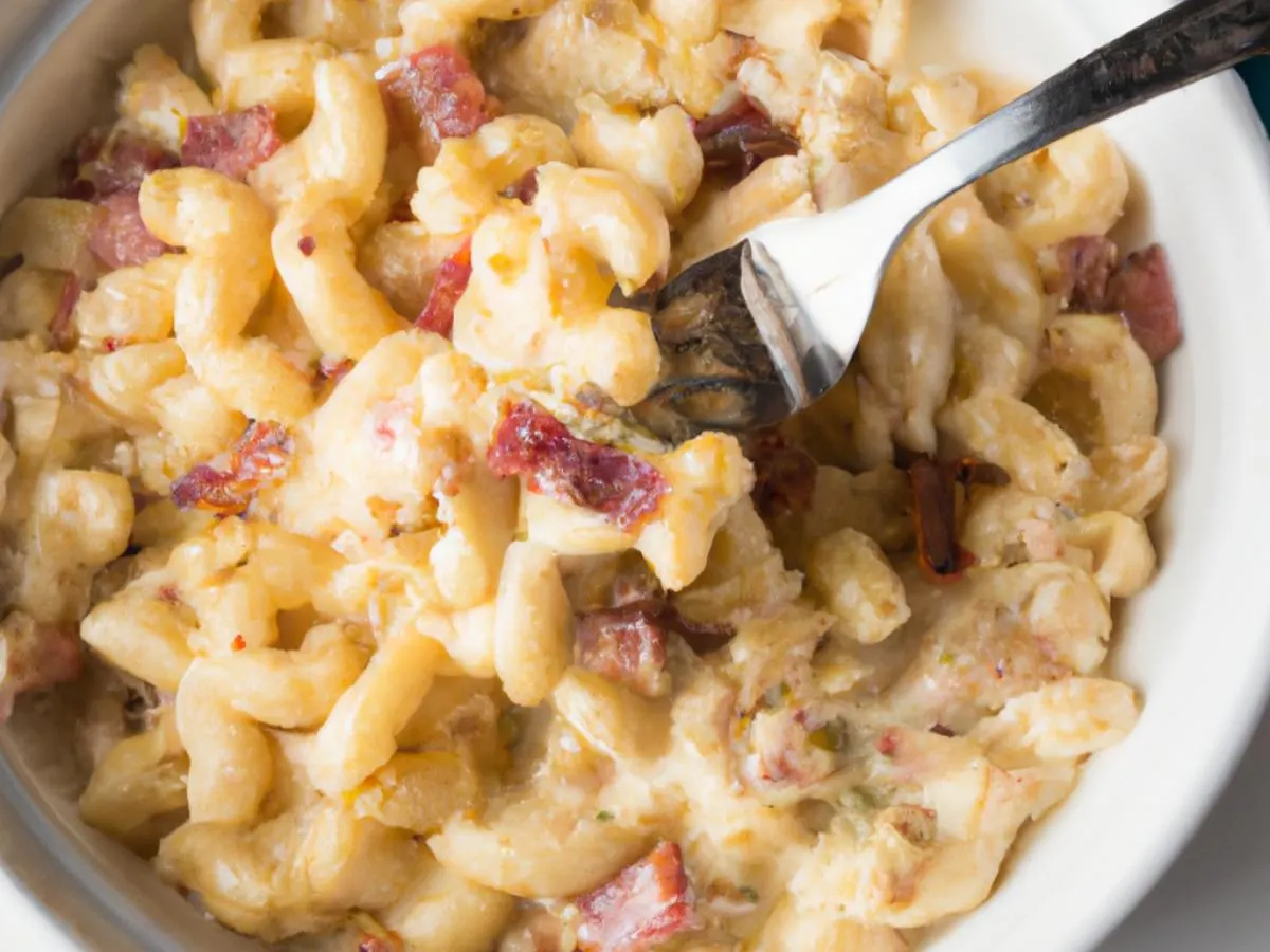 Small Mac N Cheese with Pastrami Small Mac N Cheese with Pastrami