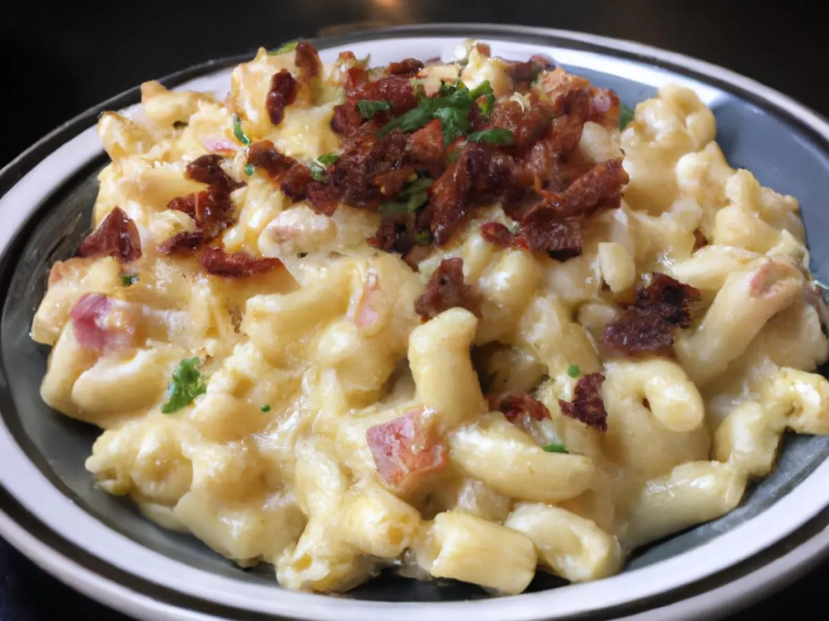 Large Mac N Cheese with Pastrami Large Mac N Cheese with Pastrami