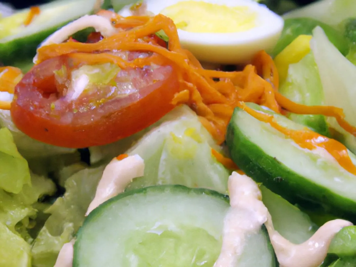 House Salad with Italian Dressing House Salad with Italian Dressing