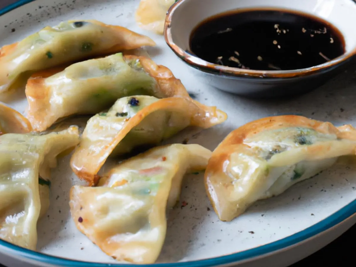 Handmade Pork and Chive Pan-Fried Dumplings Handmade Pork and Chive Pan-Fried Dumplings