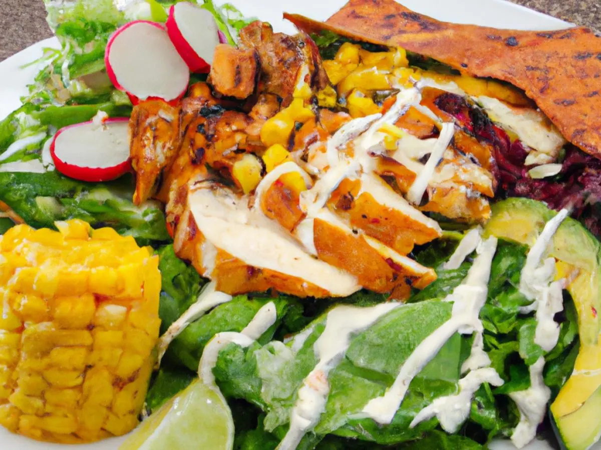 Chicken Taco Salad Boxed Meal [18 oz]