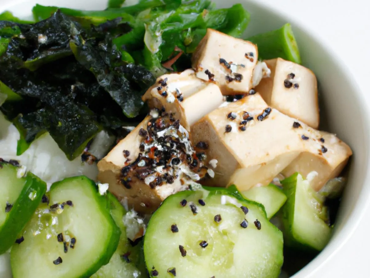 Large Sweet Shoyu Tofu (v) over White Rice Large Sweet Shoyu Tofu (v) over White Rice