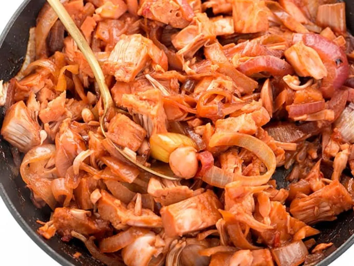Vegan Korean BBQ Jackfruit Vegan Korean BBQ Jackfruit