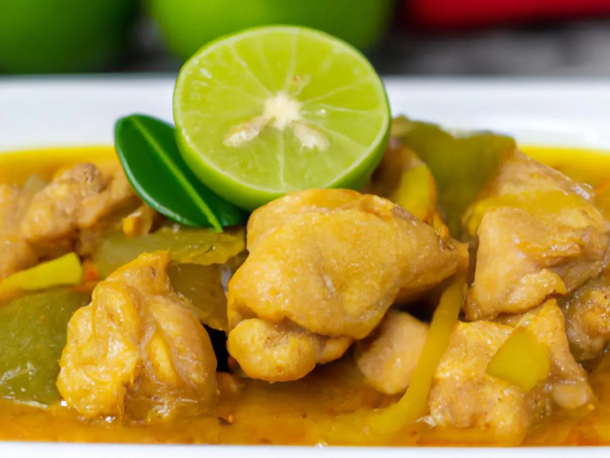 Half Chicken Panang Curry Half Chicken Panang Curry