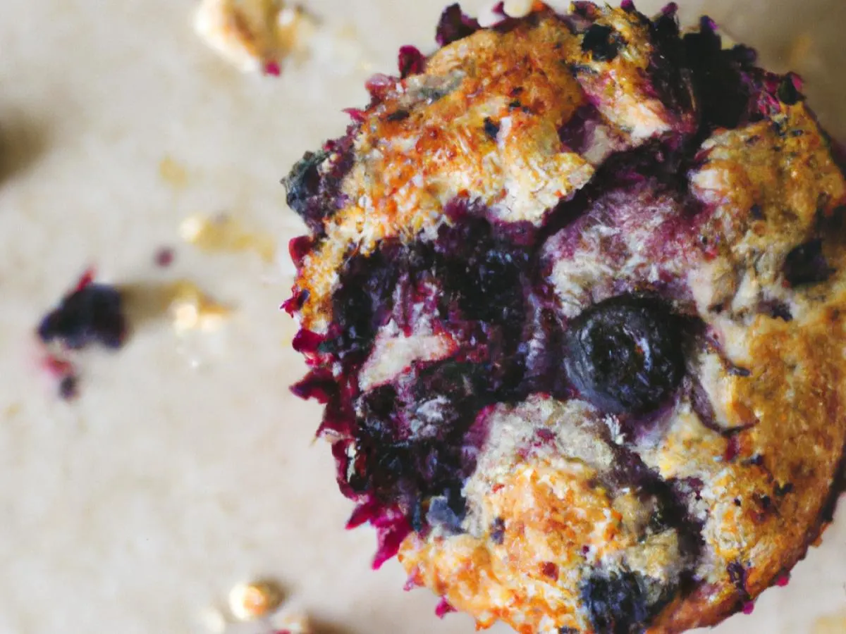 Vegan Blueberry Muffin Vegan Blueberry Muffin