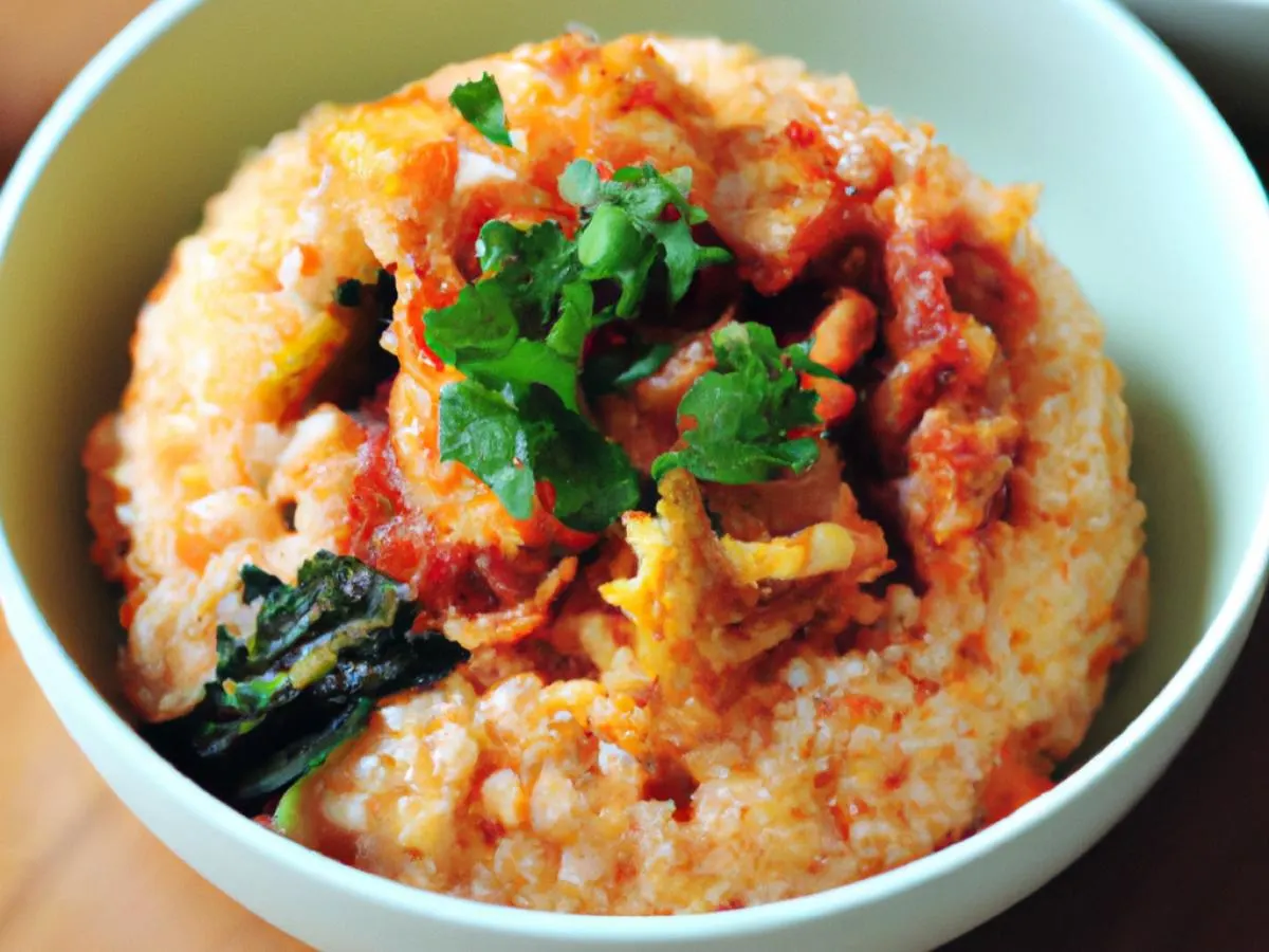 Vegetarian Kimchi Fried Rice Cups Vegetarian Kimchi Fried Rice Cups