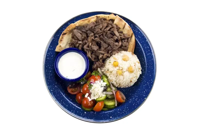 Lamb Rice Plate Lamb Rice Plate