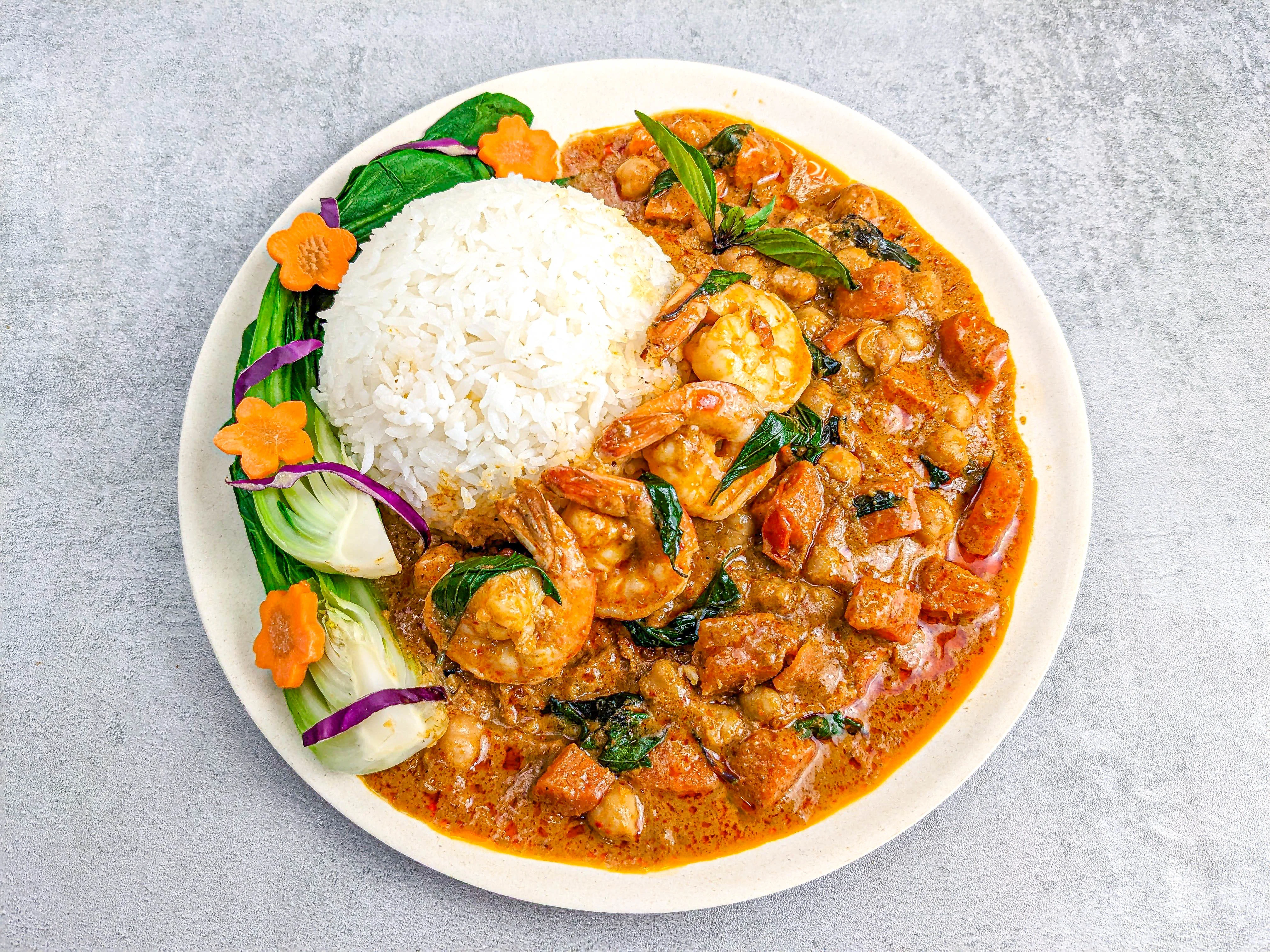 Red Curry Shrimp