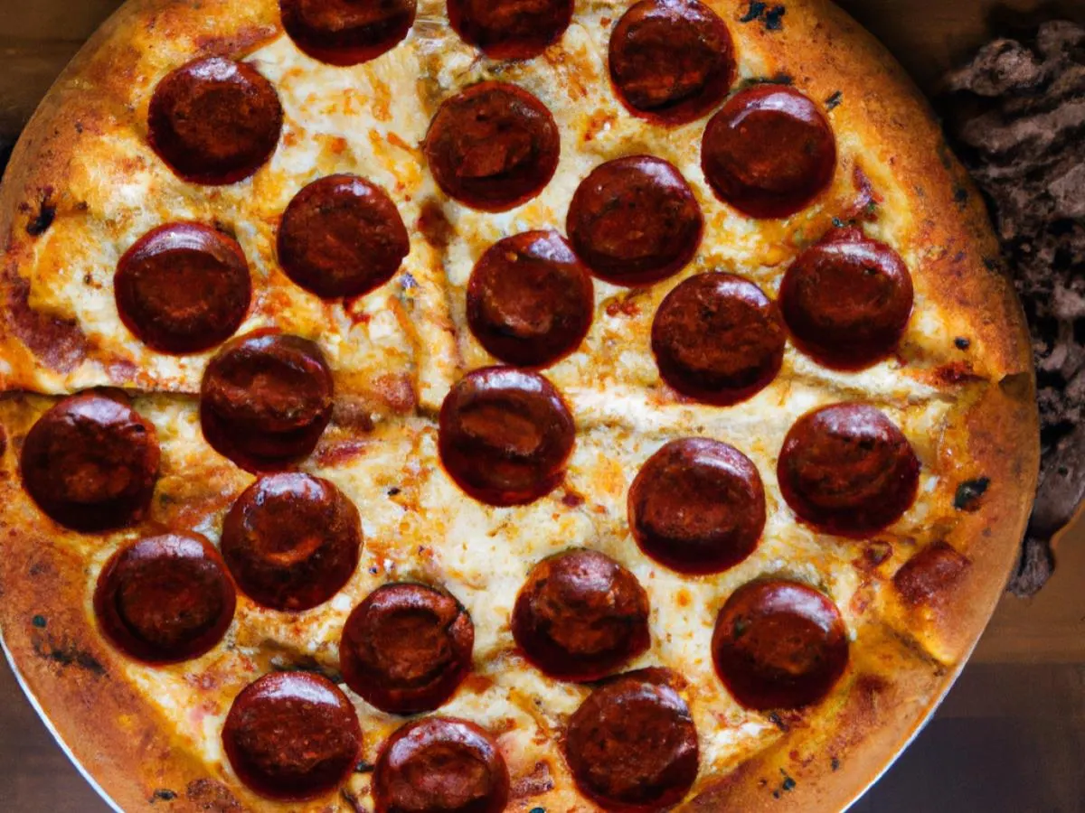 12" Pepperoni Pizza Boxed Lunch
