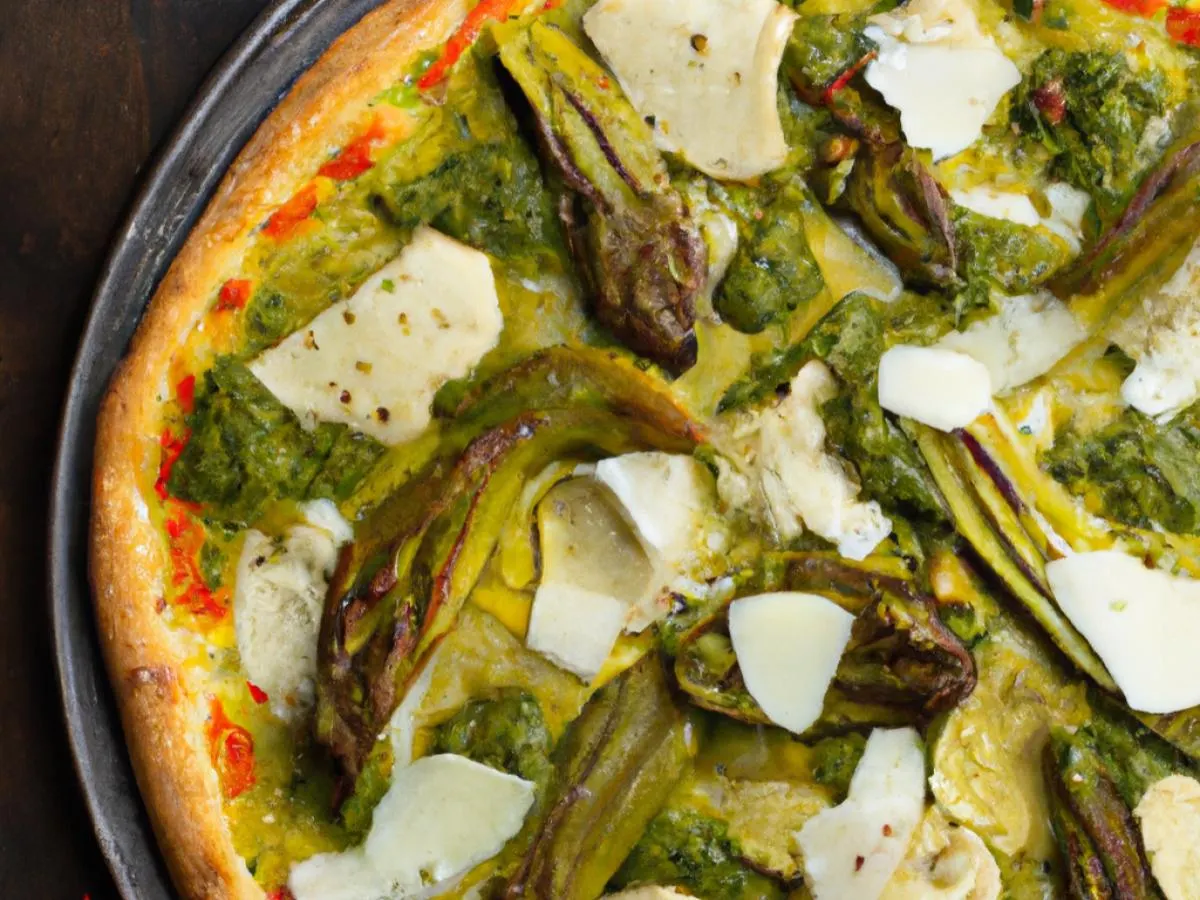 12" Artichoke Pesto Pizza Boxed Lunch