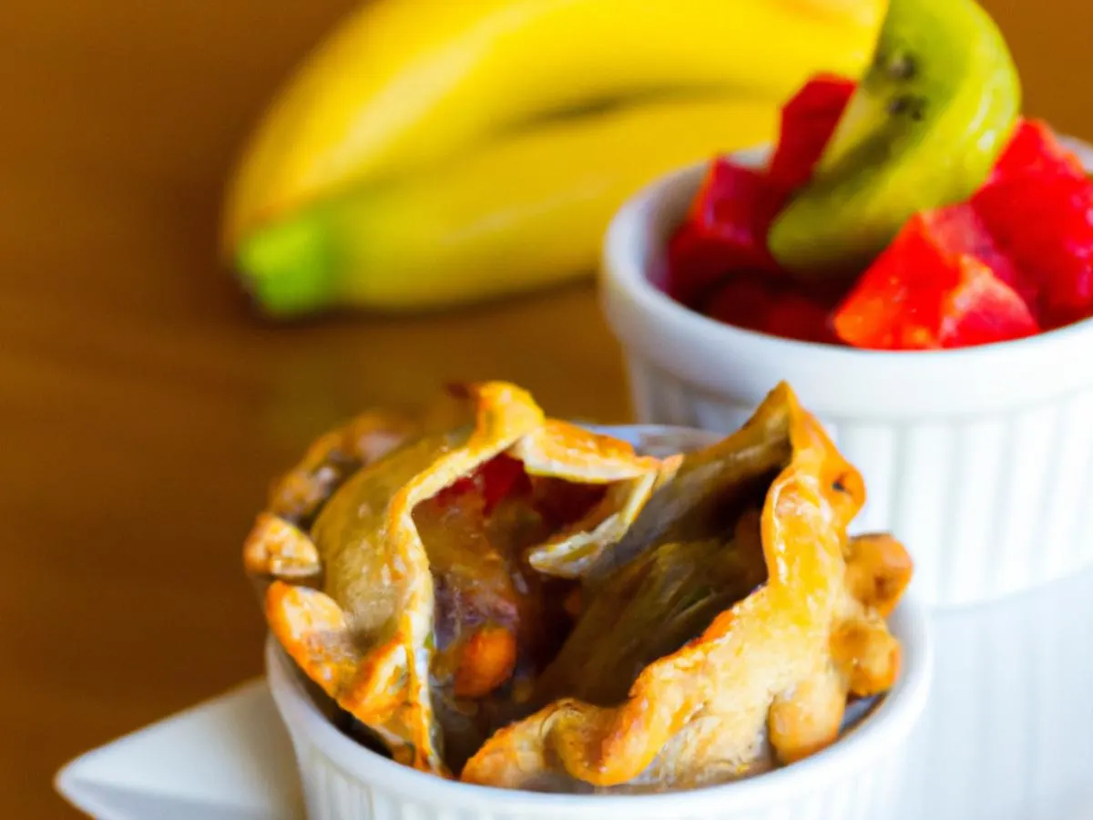 Gluten Free Chorizo Empanadas and Fruit Cup Gluten Free Chorizo Empanadas and Fruit Cup