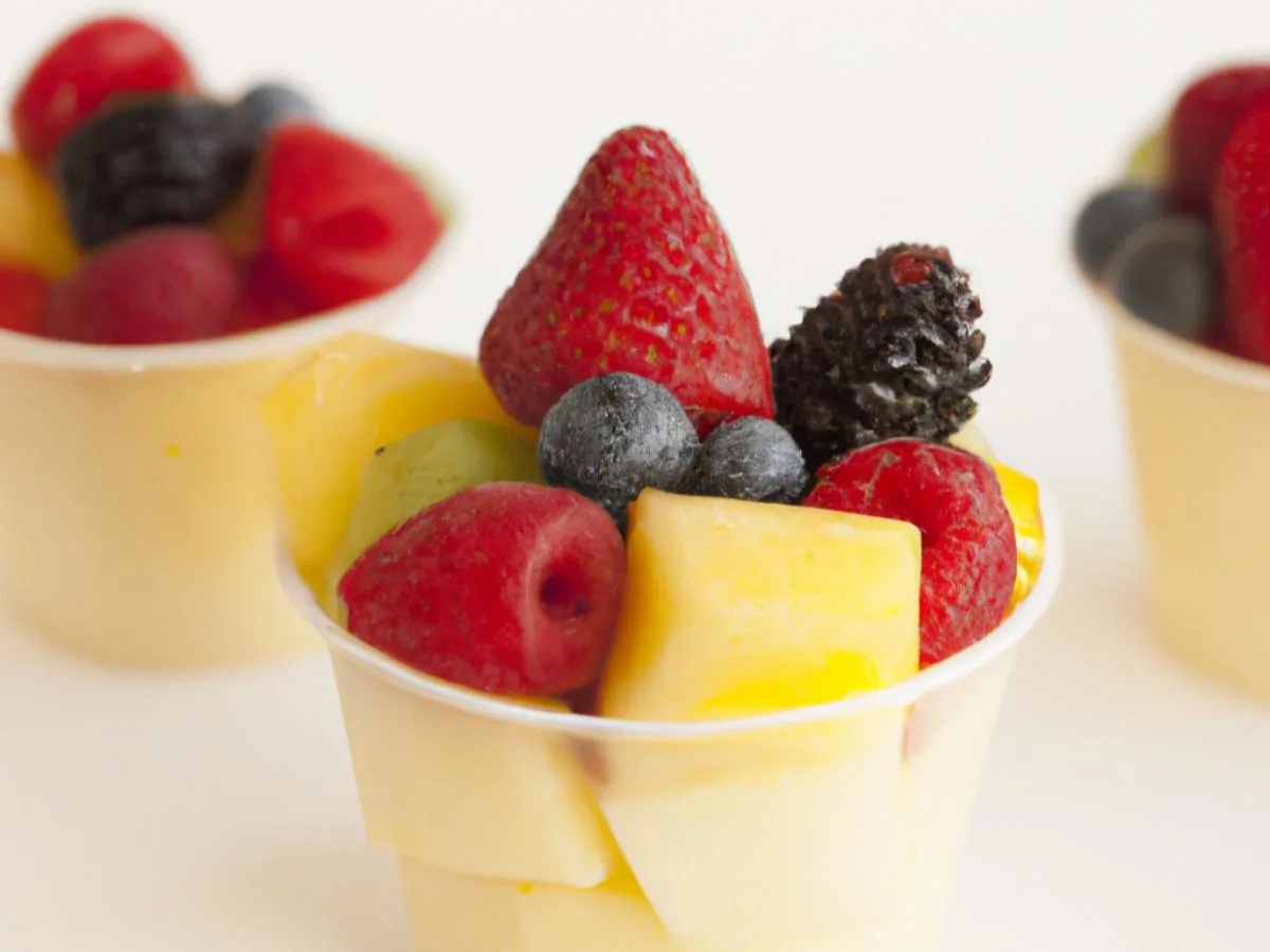 Individual Fruit Salad Cup Individual Fruit Salad Cup