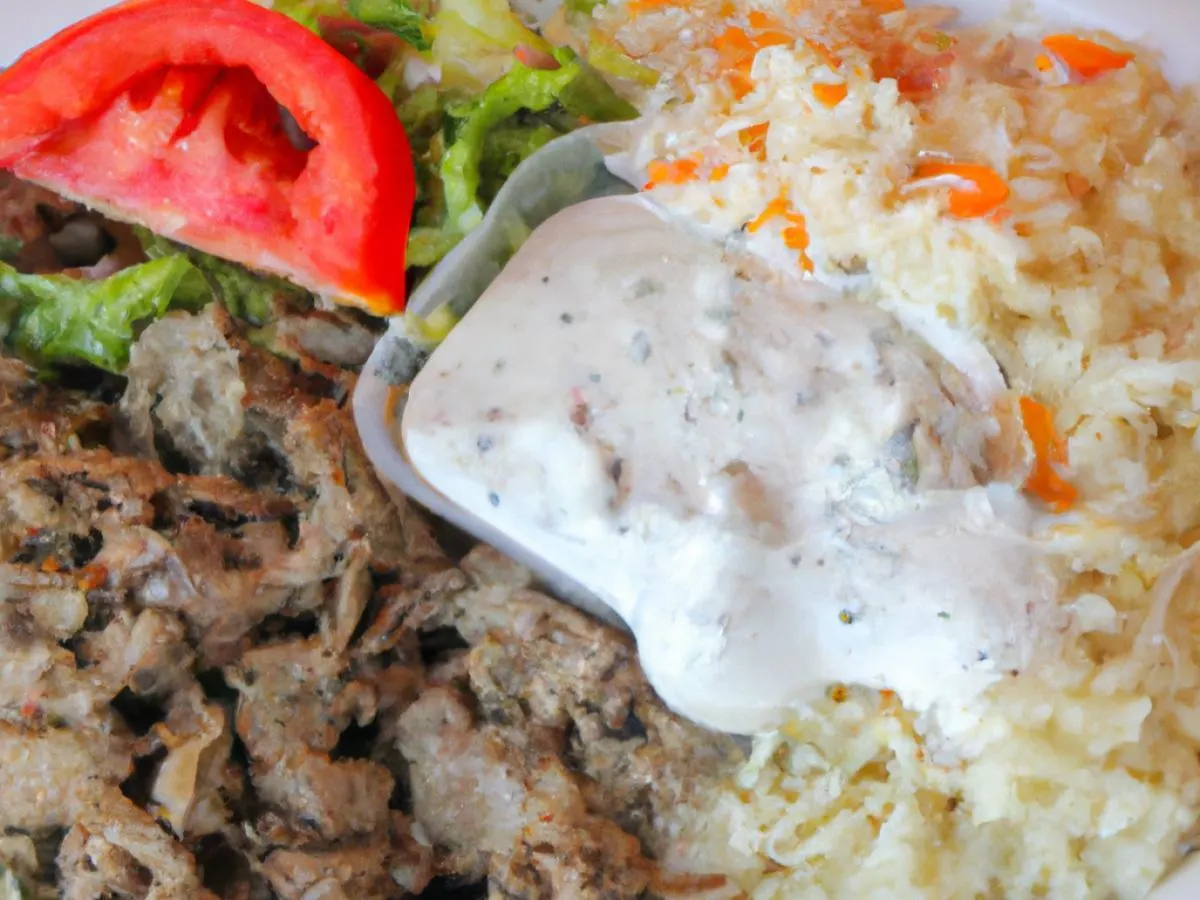 Regular Chicken/Beef Gyro Combo Platter