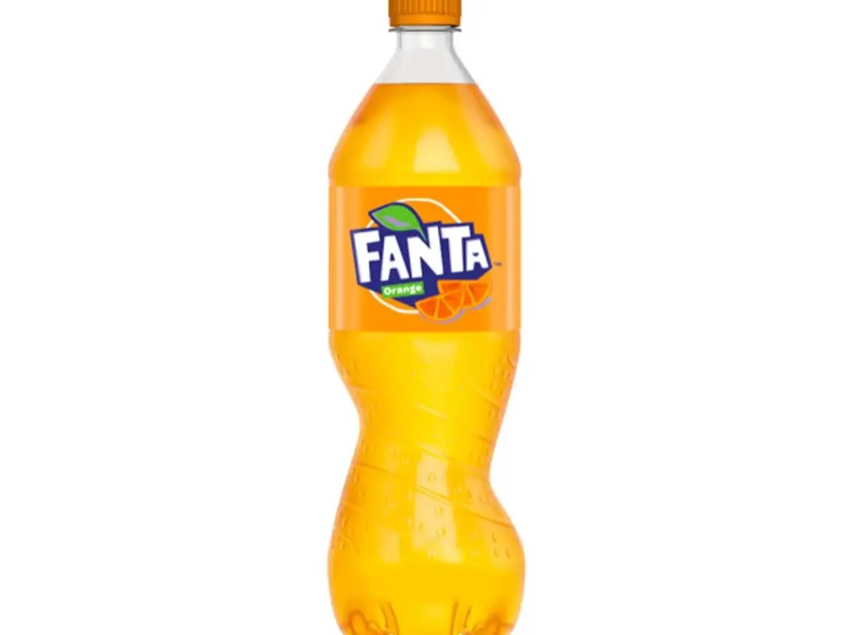 Fanta Orange Bottle
