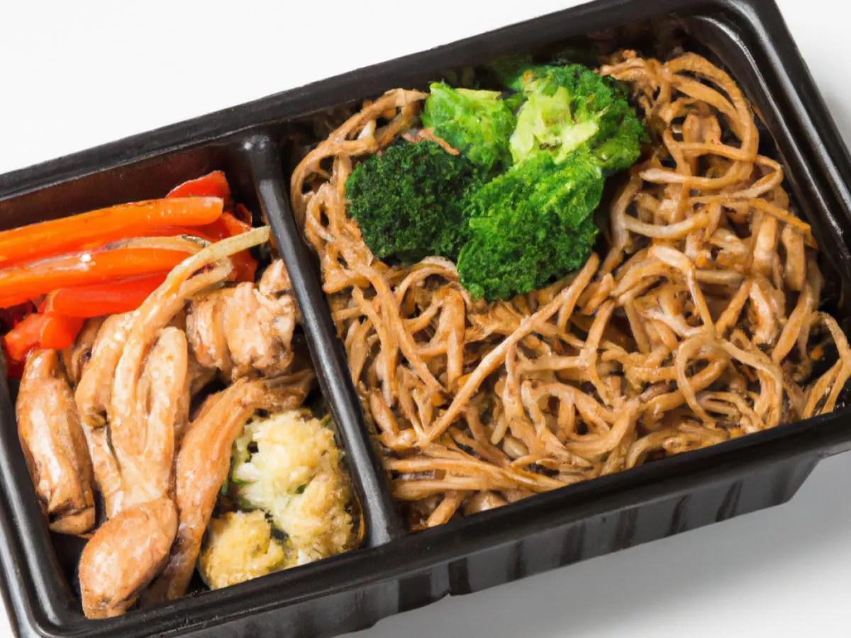 Chicken Teriyaki With Yakisoba Noodles and Veggies