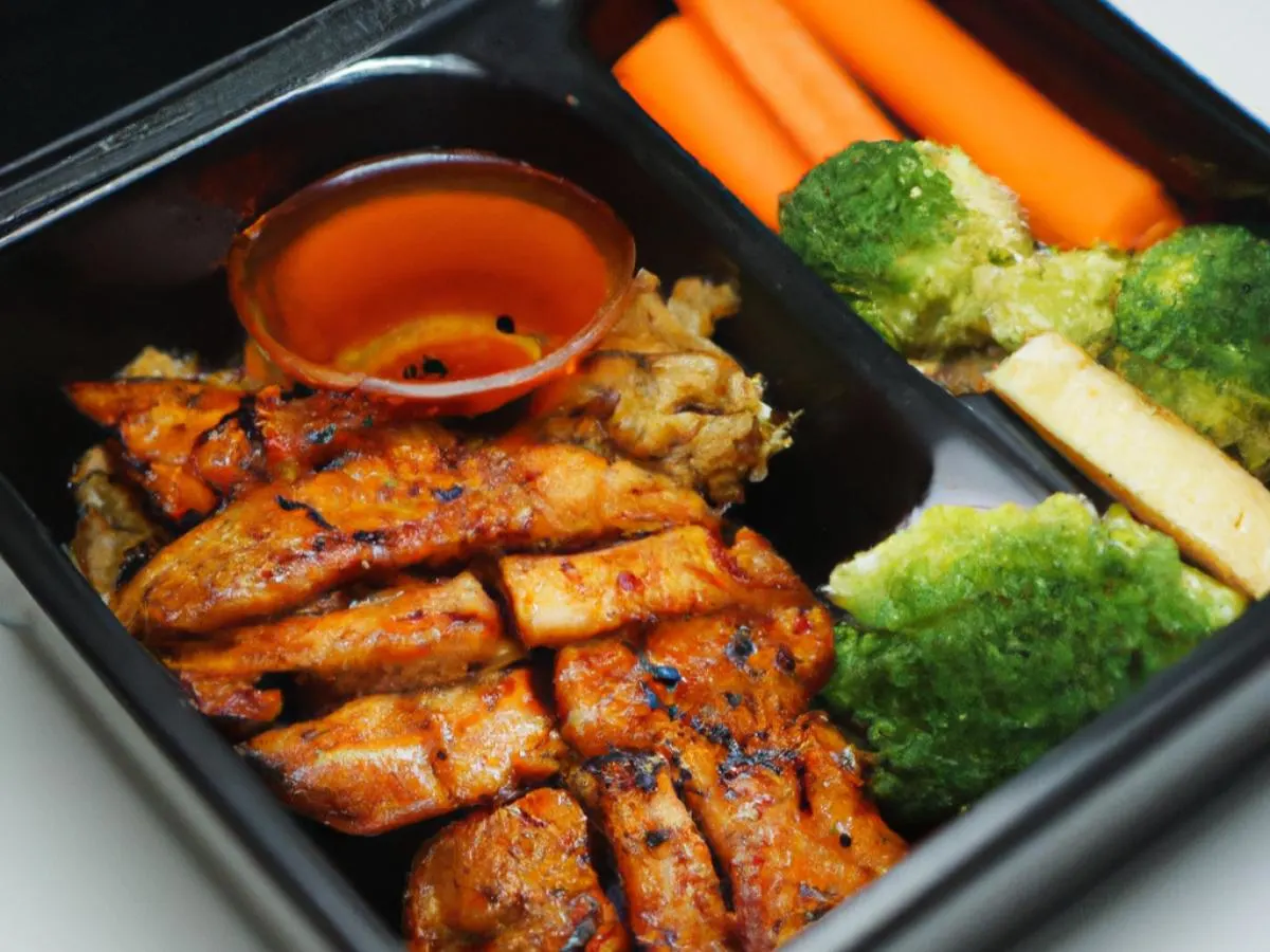 Spicy Chicken Teriyaki Power Bowl (Veggies Only)