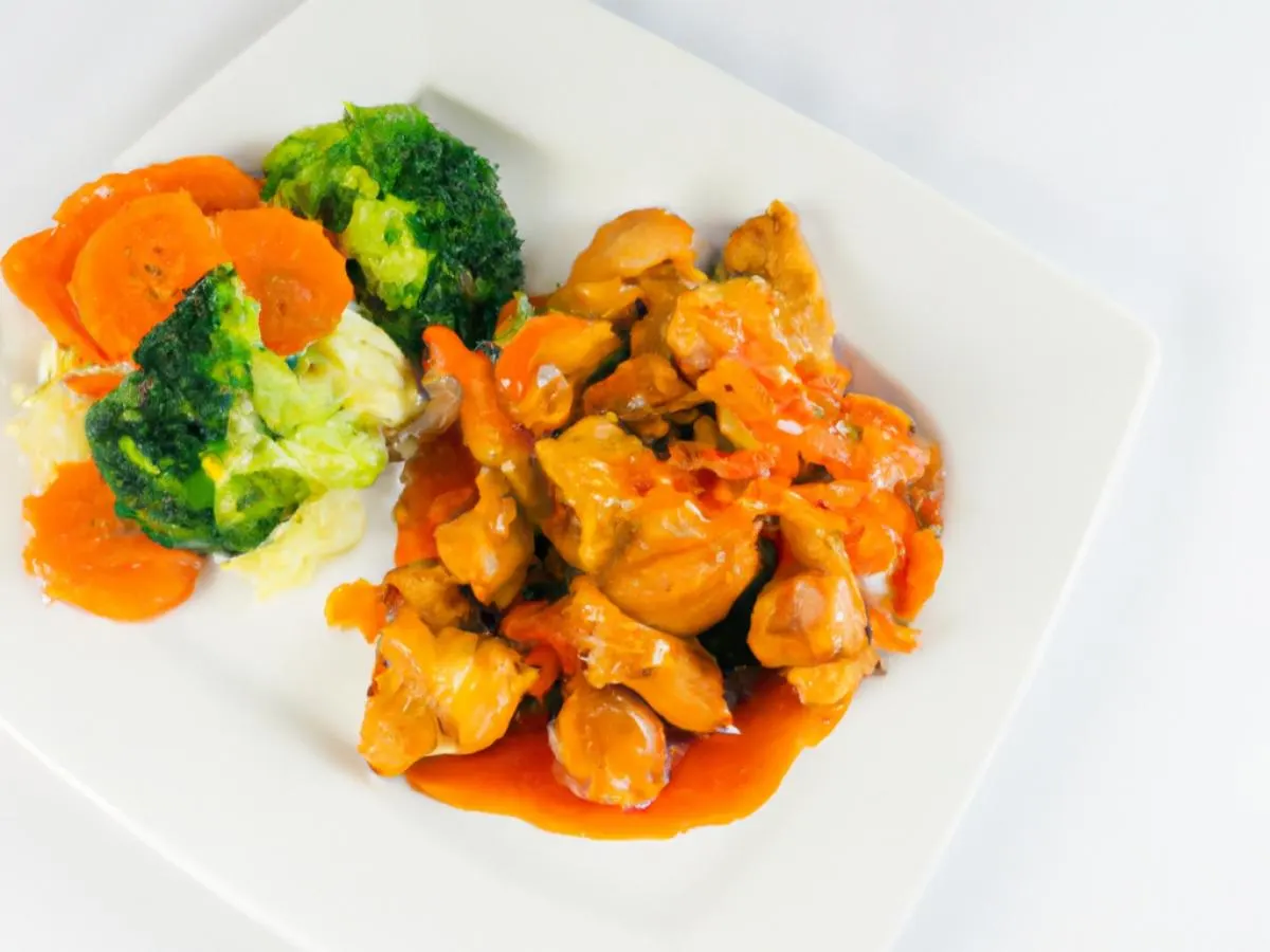 Orange Chicken Power Bowl (Veggies Only)