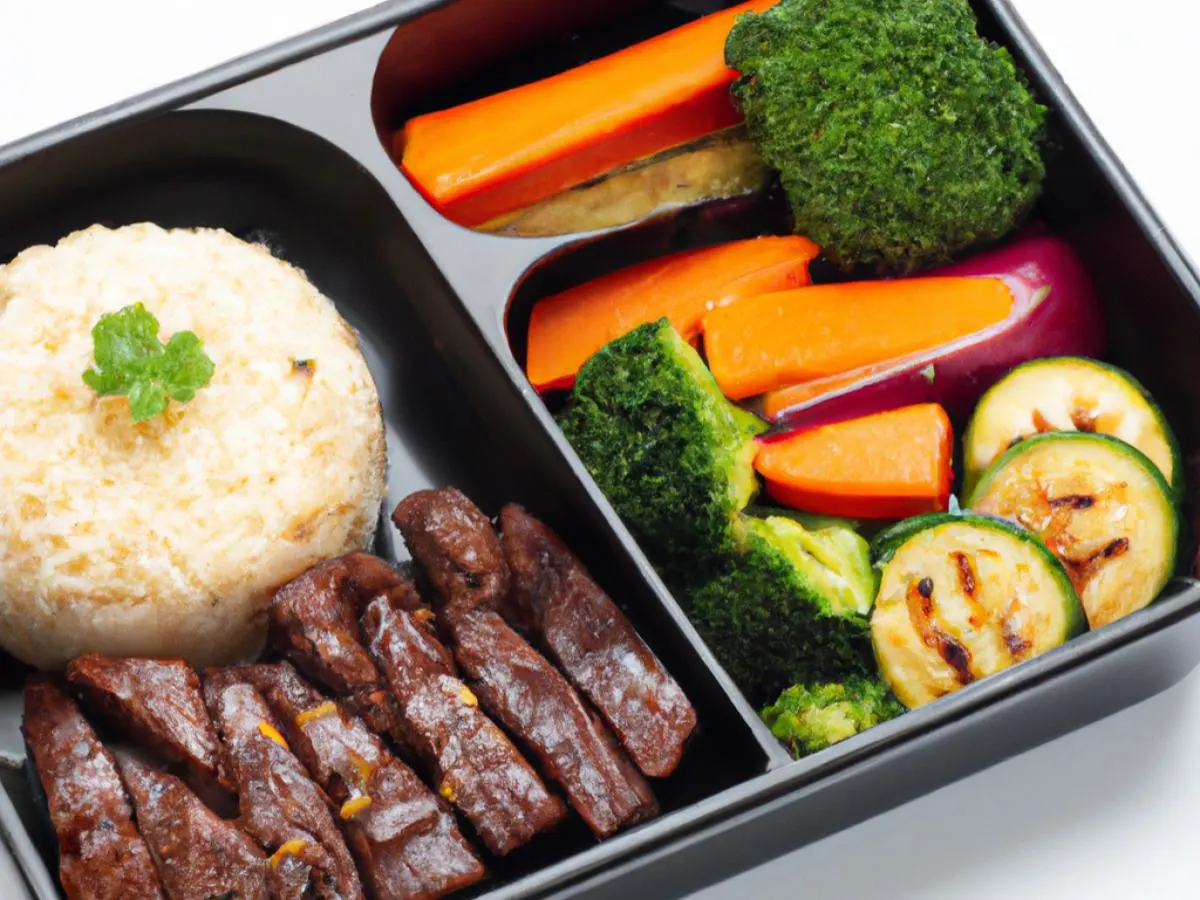 Steak Teriyaki With Fried Rice and Veggies