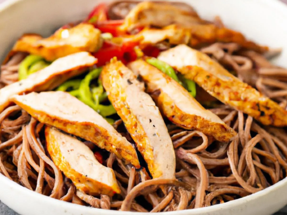 Chicken Soba Salad Chicken Soba Salad