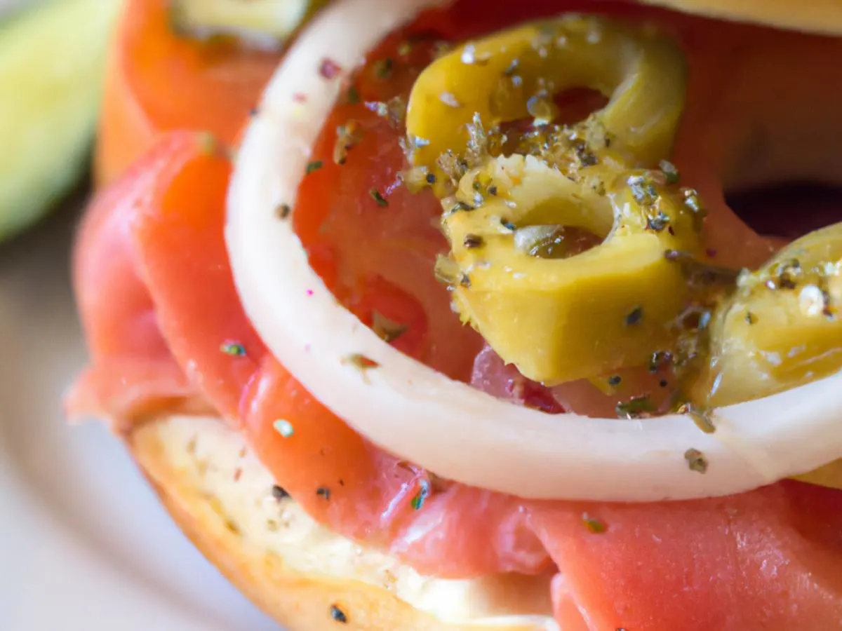 The Nocacado Bagel Sandwich The Nocacado Bagel Sandwich