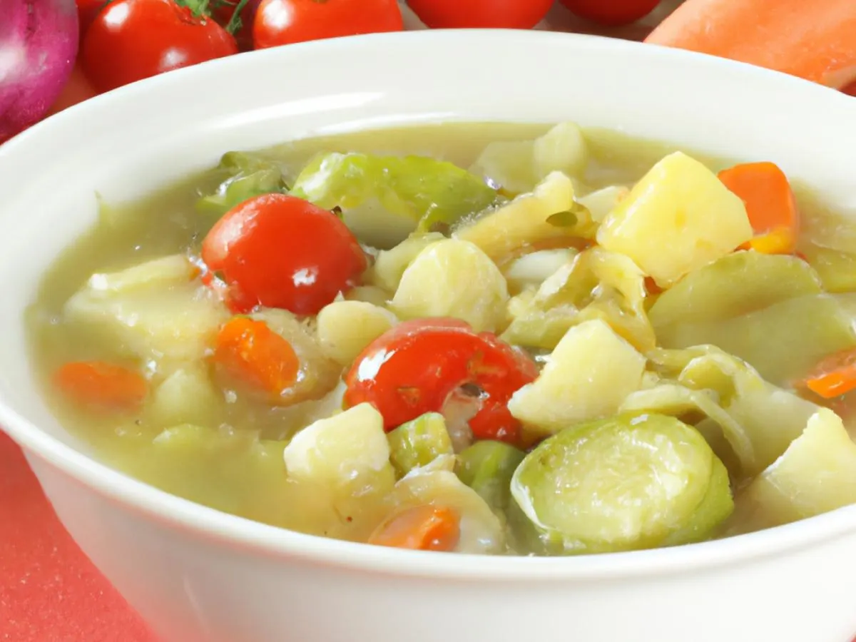 Large Garden Vegan Soup Large Garden Vegan Soup