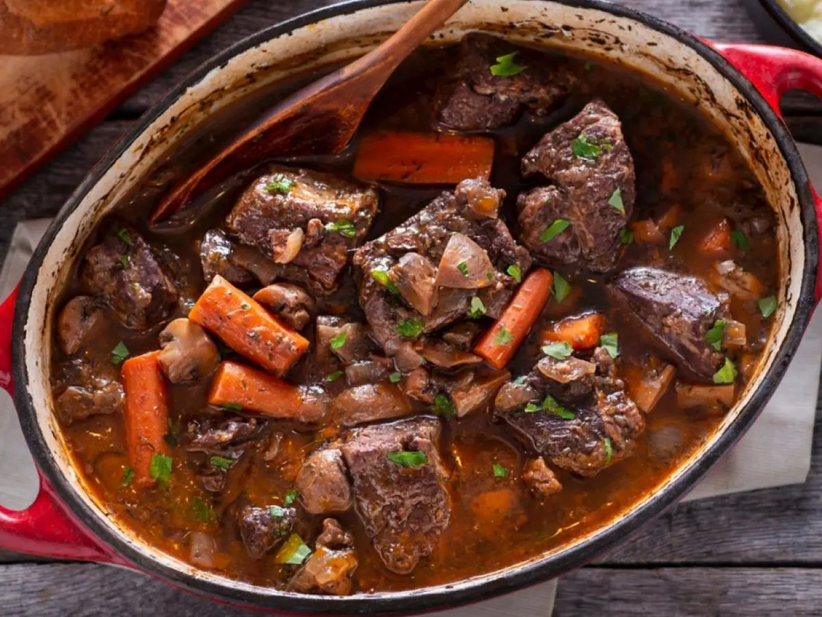 Burgundy Braised Beef Burgundy Braised Beef