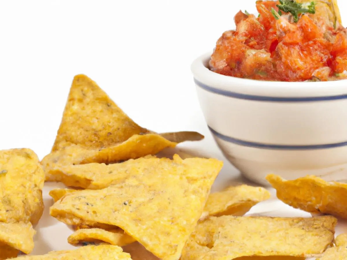 Tortilla Chips - slot with salsa Tortilla Chips - slot with salsa