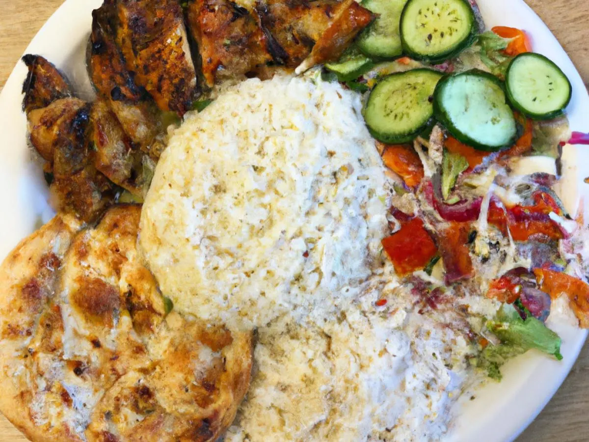 Chicken Gyro Plate Chicken Gyro Plate