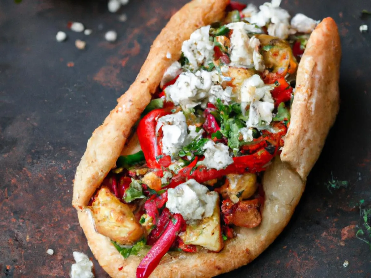 Vegetarian Doner Kebab Vegetarian Doner Kebab